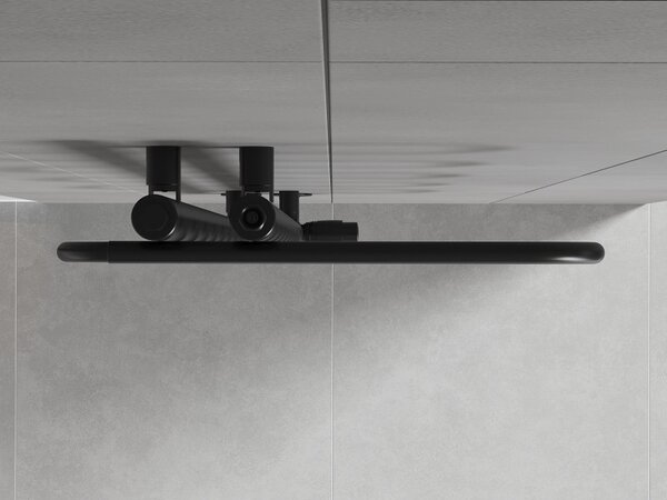 Mexen Kiso radiator decorativ de baie 1250 x 500 mm, 256 W, negru - W114-1250-500-00-70