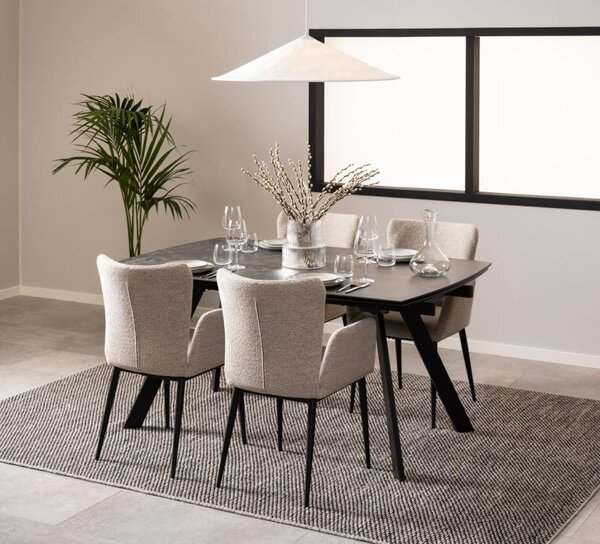 Masă de dining extensibilă Blackburn (160-240 cm)