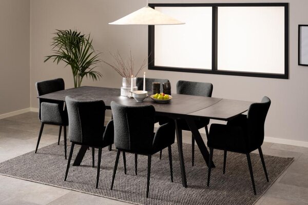 Masă de dining extensibilă Blackburn (160-240 cm)