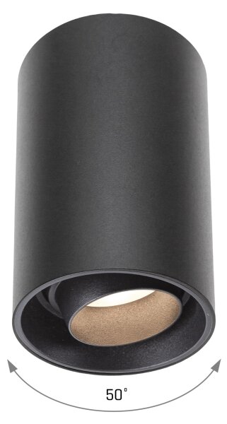 Spot CHLOE 1xGU10/50W/230V negru
