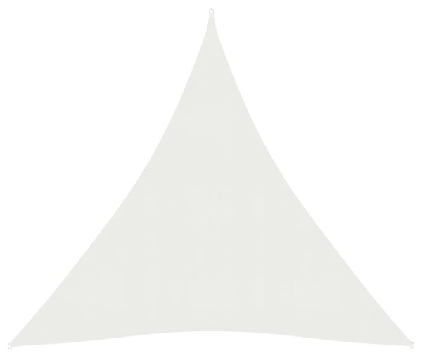 Pânză parasolar, alb, 3x4x4 m, HDPE, 160 g/m²