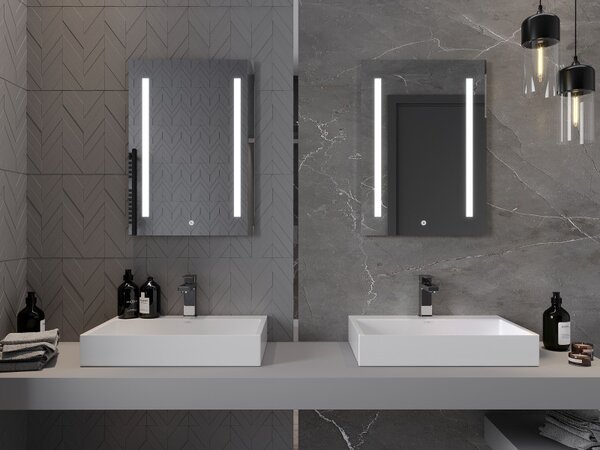Mexen Remi, oglinda baie LED cu iluminare din spate 50 x 70 cm, 6000K, anti-aburire, 9804-050-070-611-00