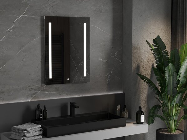 Mexen Remi, oglinda baie LED cu iluminare din spate 60x80 cm, 6000K, anti-aburire, 9804-060-080-611-00