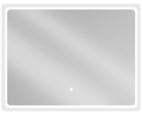 Mexen Sun, oglinda baie LED cu iluminare din spate 80x60 cm, 6000K, anti-aburire, 9807-080-060-611-00