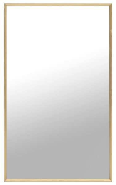 Oglindă, auriu, 100x60 cm