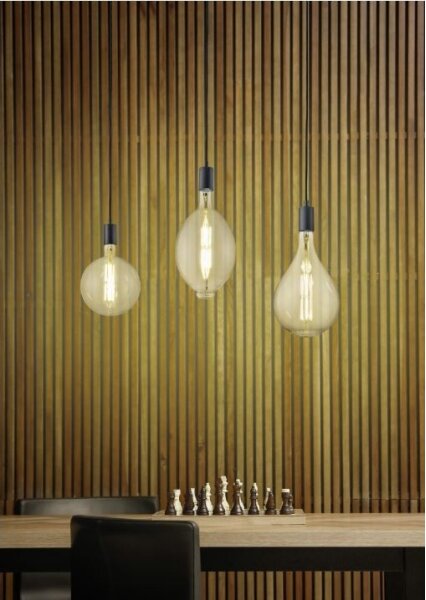 Lustră LED pe cablu dimabilă GINSTER 3xE27/8W/230V Trio