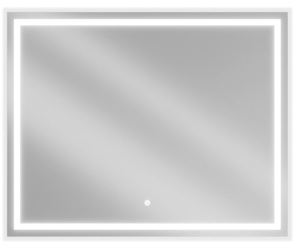 Mexen Miko, oglinda baie LED cu iluminare din spate 100 x 80 cm, 6000K, anti-aburire, 9819-100-080-611-00