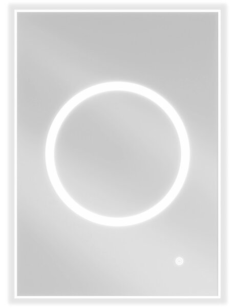 Mexen Koga, oglinda baie LED cu iluminare din spate 50 x 70 cm, 6000K, anti-aburire, 9821-050-070-611-00