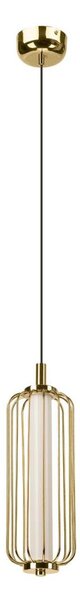 Lustră suspendată LED BONNIE, 15W, 230V, 3000K, aurie