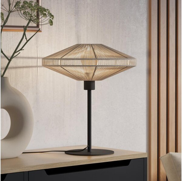 Eglo 44002 - Lampă de masă MIDSUMER 1xE27/40W/230V crem