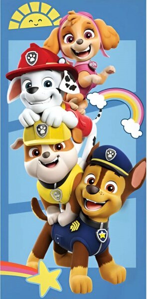 Prosop copii Paw Patrol albastru