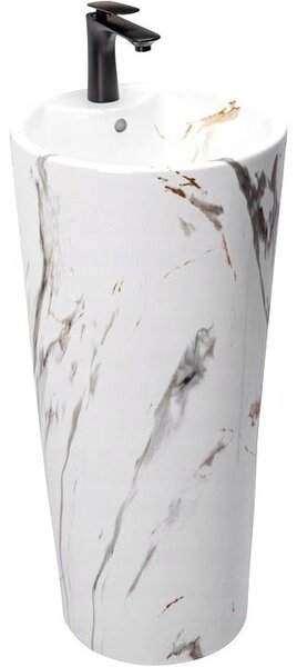 Lavoar freestanding de sine stătător Blanka Marble Marmura