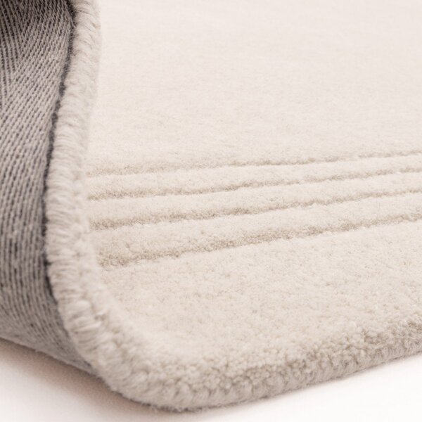 Covor fildeș țesut manual din lână 120x170 cm Orlo Ivory – Asiatic Carpets