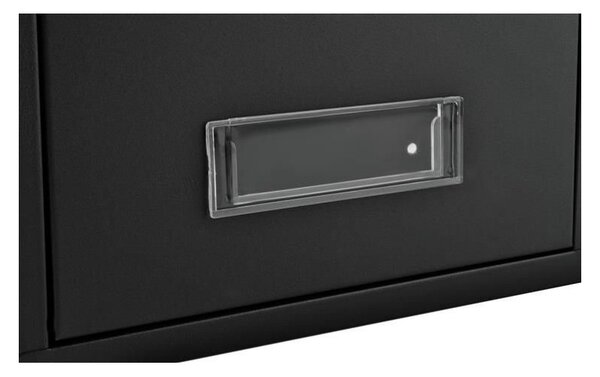 Cutie postala exterior, neagra, otel galvanizat, 2 chei