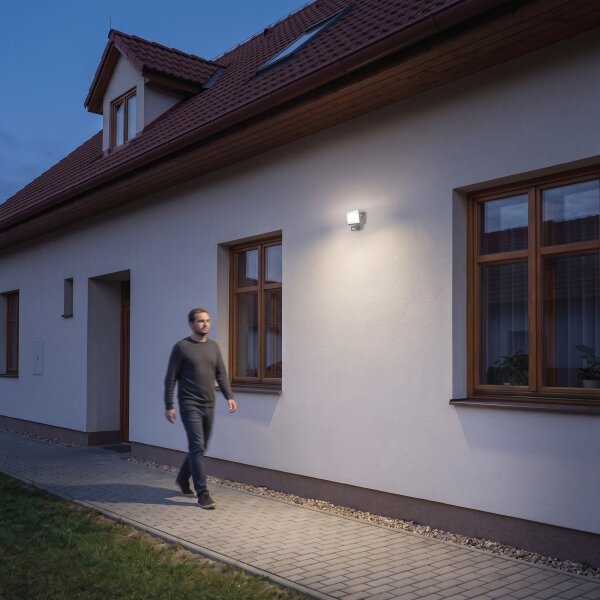 Proiector LED cu senzor de mișcare TAMBO EVO LED/20W/230V 4000K IP44 negru