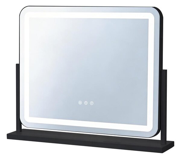 Brilagi - Oglindă pentru machiaj LED reglabilă ARIZONA LED/25W/230V 55x44 cm neagră