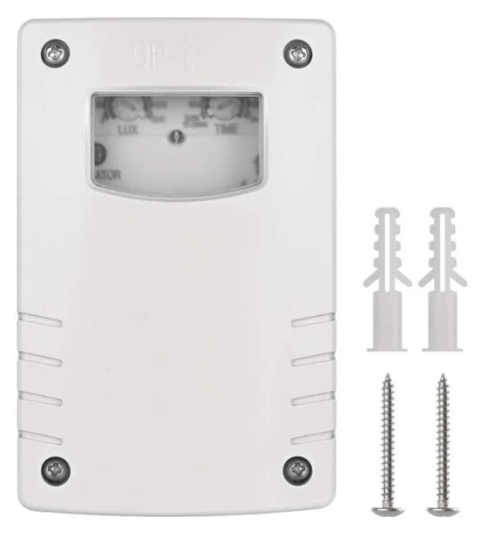 Întrerupător crepuscular 1800 W / 230 V, IP65, alb