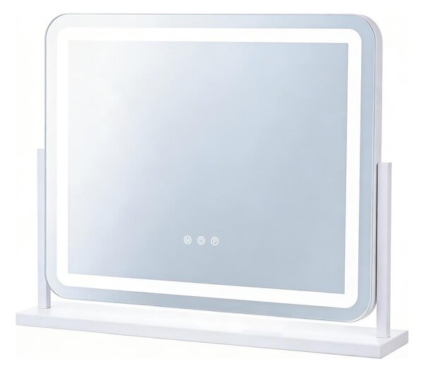 Brilagi - oglindă de machiaj LED ARIZONA cu reglare a intensității LED/25W/230V 55x44 cm albă