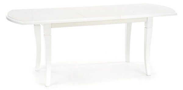 Masă Houston 1060, Alb, 74x90x160cm, 50 kg, Lemn: Fag