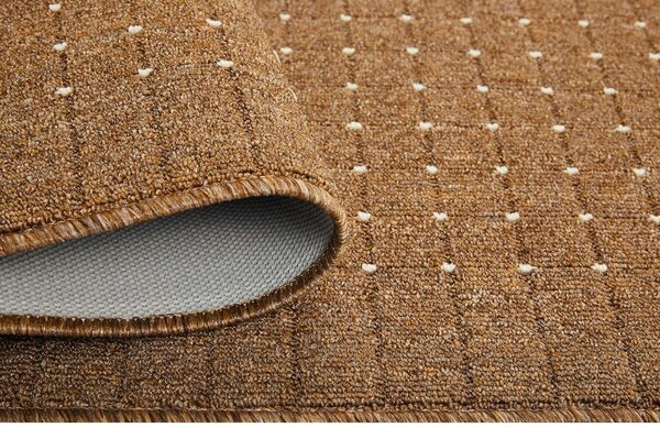 Traversa Antiderapanta Hol Bucatarie, Model Stanford Chestnut, Latime 80 cm, Bej 80 x 200