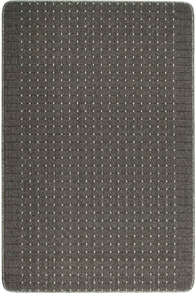 Traversa Antiderapanta Hol Bucatarie, Model STANFORD LEAD-SUGAR, Latime 67 cm, Gri 67 x 400