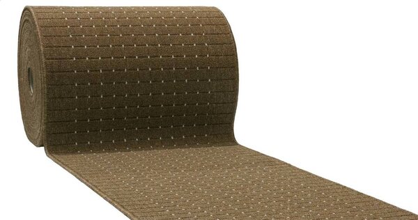 Traversa Antiderapanta Hol Bucatarie, Model Stanford Chestnut, Latime 80 cm, Bej 80 x 200