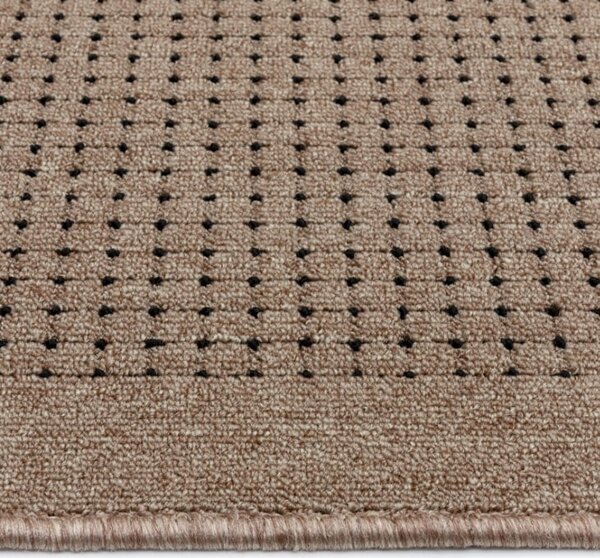 Traversa Antiderapanta Hol Bucatarie, Model Lester Mocha, Maro 67 x 300