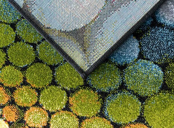 Covor Dreptunghiular Living Dormitor, Model 11056,Multicolor Multicolor, Dreptunghi, 240x340