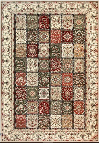 Covor Sufragerie Dormitor, Model Timbre 1518 110, Dreptunghiular, Crem Bej Dreptunghi, 120x170