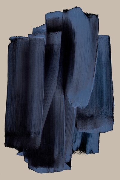 Ilustrație Abstract Brush 11, Mareike Böhmer, (26.7 x 40 cm)