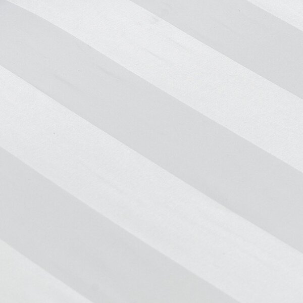 Cearceaf alb din satin cu elastic 150x200 cm So Soft Satin Stripe – Catherine Lansfield