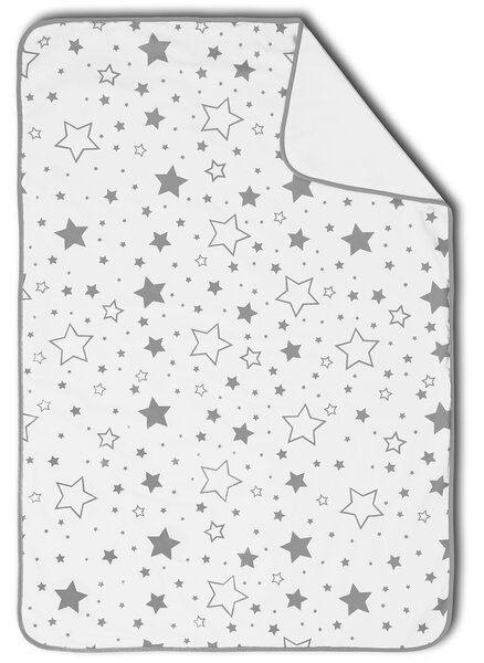 Set 2 paturici din flanel impermeabile si refolosibile 78x60 cm Kidizi Wonderland