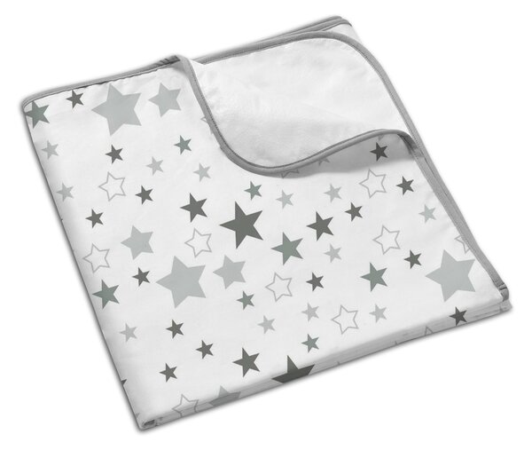 Set 2 paturici din flanel impermeabile si refolosibile 78x60 cm Kidizi Wonderland