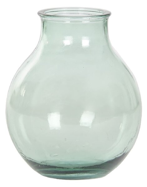 Vaza Crystal din sticla verde 36 cm
