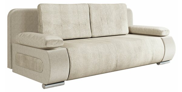 Canapea extensibilă Comfivo Pudor, Numărul de locuri: 3, Spațiu de depozitare, 77x200x92cm, 85 kg, Picioare: Plastic