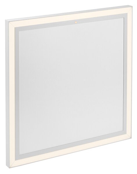 Panou incalzire tavan alb 60 cm cu LED cu telecomanda - Nelia