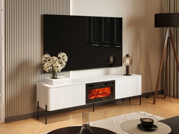 Comoda TV cu semineu Wompor 190 EF