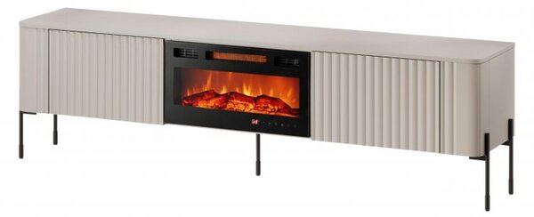 Comoda TV cu semineu Wompor 190 EF