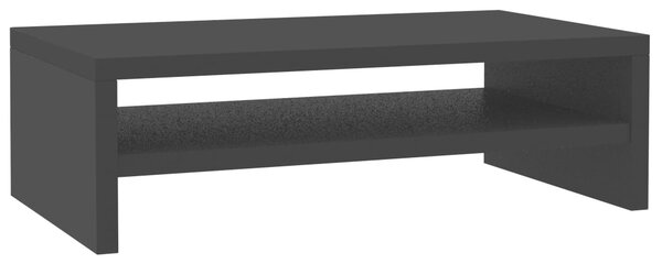 Suport monitor, negru, 42x24x13 cm, lemn prelucrat