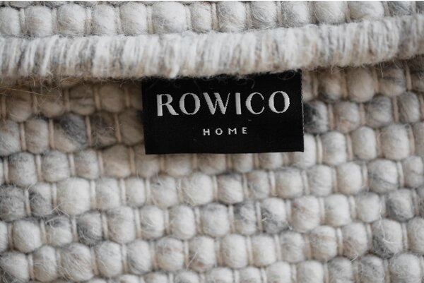 Covor gri deschis rotund din lână ø 250 cm Auckland - Rowico