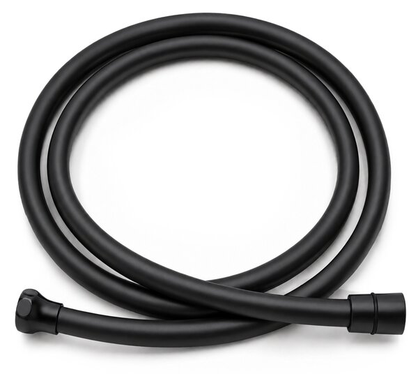Furtun de duș anti-răsucire Rea Black 150 cm