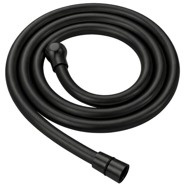Furtun de duș anti-răsucire Rea Black 150 cm