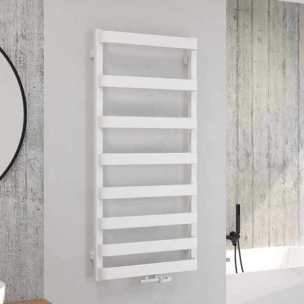 Oltens Varme calorifer de baie scară 108.5x50 cm alb 55001000