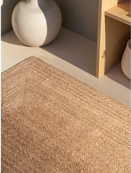 Covor în culoare naturală reversibil/țesut manual din iută 60x90 cm Juno – Hanse Home