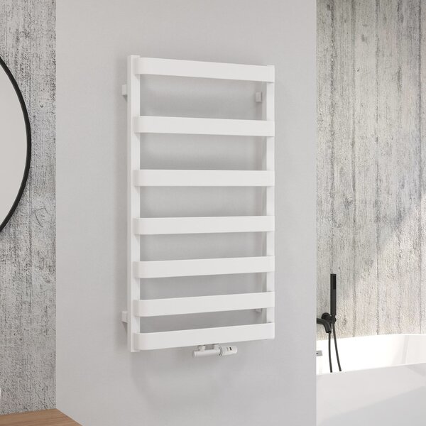 Oltens Varme calorifer de baie scară 89.5x50 cm alb 55000000