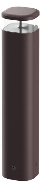 Flos Architectural FLOS Pointbreak Bollard 2, 2.700K maro închis 60cm, Maro / Rugină, Metal, Design