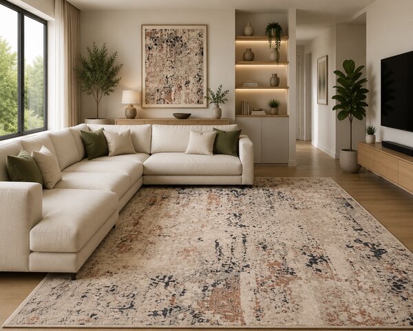 Covor Modern, Anny 33016, Bej, Diverse Dimensiuni