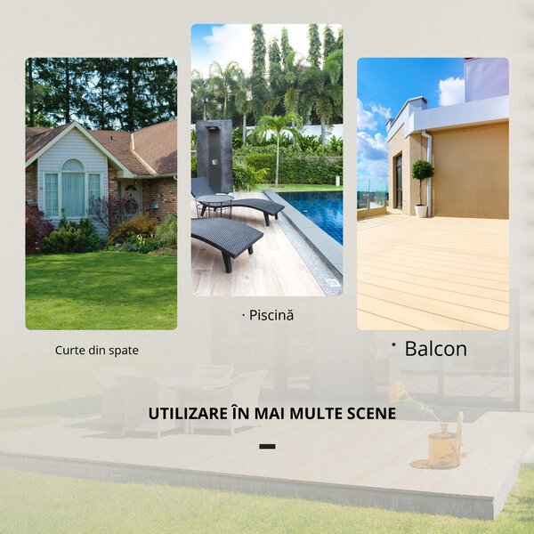 Outsunny Set Mobilier de Grădină din Poly Ratan, 3 Piese, Masă și 2 Scaune Pliabile, Rezistent la Apă și UV, Negru | Aosom Romania