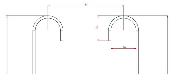 Raft de agățat pentru baie Metaltex Origin, negru