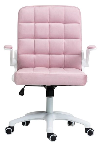 Scaun birou, SIB 025, Catifea, Roz